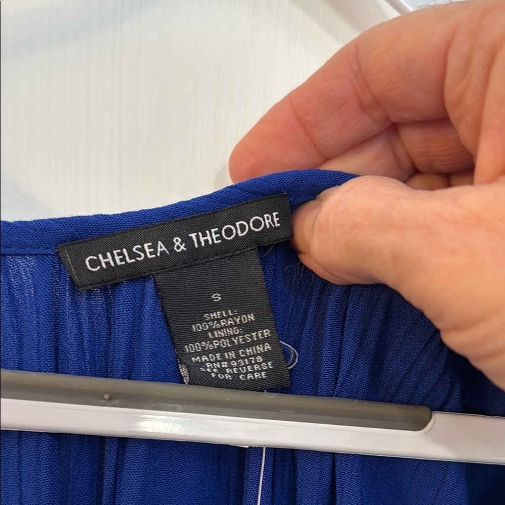 Versona Royal Blue Dress - Picture 4 of 6
